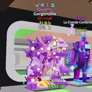 DREAMY GORGONZILLA 4 TRAIT STEAL THE BRAINROT FORTNITE