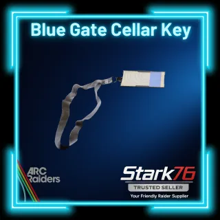 Blue Gate Cellar Key x3