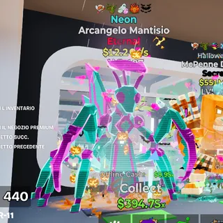NEON ARCANGELO MANTISIO 12.2Qi/s FORTNITE STEAL THE BRAINROT