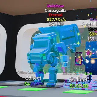 RAINBOW GARBAGZILLA FORTNITE STEAL THE BRAINROT