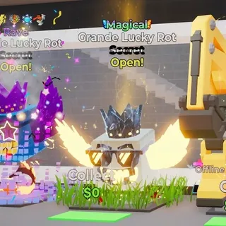 Magical Grande Lucky Rot Steal the Brainrot Fortnite