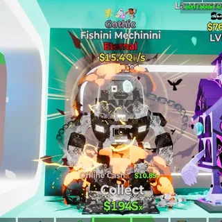 GOTHIC FISHINI MECHININI 3 TRAITS FORTNITE STEAL THE BRAINROT