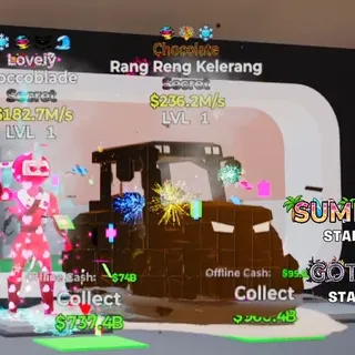 CHOCOLATE RANG RENG KELERANG 3 TRAIT 236.2M/s STEAL THE BRAINROT FORTNITE