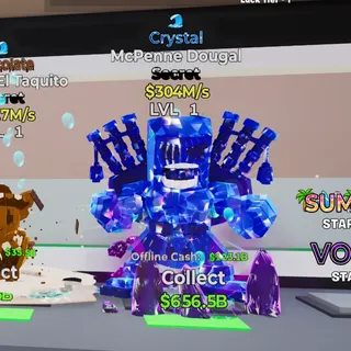 CRYSTAL MCPENNE DOUGAL 1 TRAIT 304M/S STEAL THE BRAINROT FORTNITE