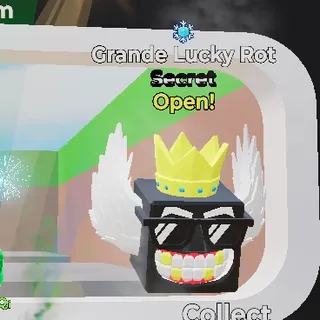 GRANDE LUCKY ROT 1 TRAIT STEAL THE BRAINROT FORTNITE