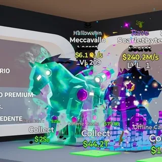 HALLOWEEN MECCAVALLO 6.1Qi/s LVL 209 FORTNITE STEAL THE BRAINROT