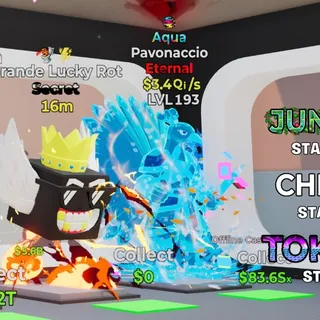 AQUA PAVONACCIO 3.4QI/S LVL 193 FORTNITE STEAL THE BRAINROT