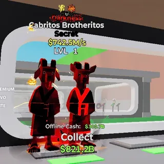DARKNESS CABRITOS BROTHERITOS STEAL THE BRAINROT FORTNITE