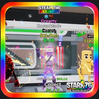 Dreamy Coccoblade 82.5M/s (2 Traits) Steal The Brainrot