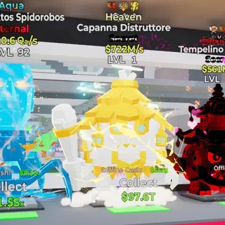 Heaven Capanna Distruttore 3 Trait 722M/s Fortnite Steal the Brainrot
