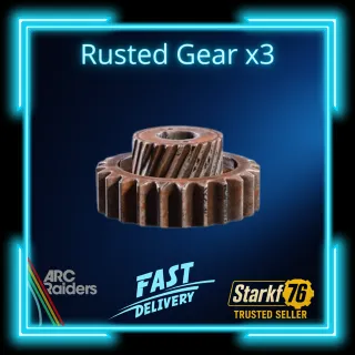 Rusted Gear x3