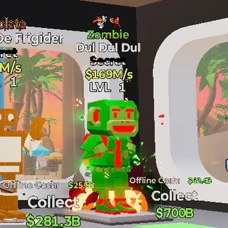 ZOMBIE DUL DUL DUL STEAL THE BRAINROT FORTNITE