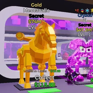 GOLD MECCAVALLO STEAL THE BRAINROT FORTNITE