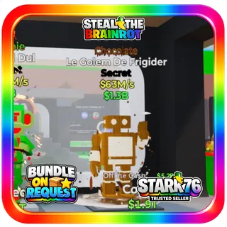 Chocolate Le Golem De Frigider 63M/s Steal The Brainrot