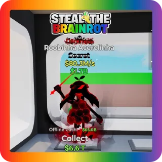 Steal the Brainrot Secret Roobinha Acerolinha Darkness 80M/s