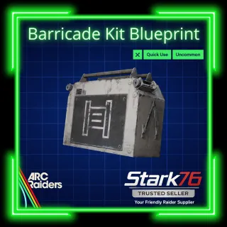 Barricade Kit Blueprint 📗