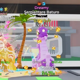 DREAMY SERPIENTARE BATURO STEAL THE BRAINROT FORTNITE