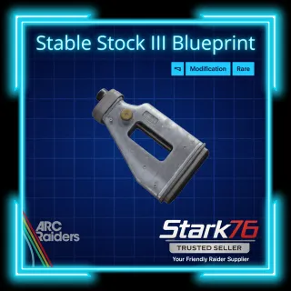 Stable Stock III Blueprint 📘