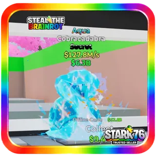 Aqua Cobracadabra 127.8M/s Fortnite Steal The Brainrot