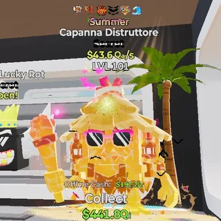 SUMMER CAPANNA DISTRUTTORE 6 TRAIT STEAL THE BRAINROT FORTNITE
