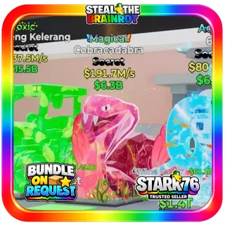 Magical Cobracadabra Secret 191.7M/s Fortnite Steal The Brainrot