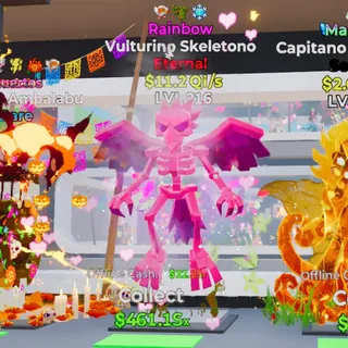RAINBOW VULTURINO SKELETONO