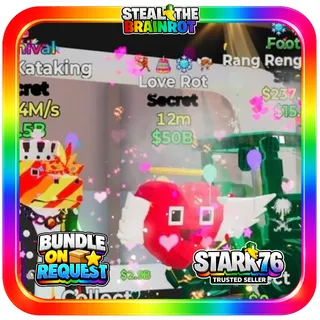 Love Rot Secret Fortnite Steal The Brainrot 4t