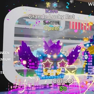 RAVE GRANDE LUCKY ROT FORTNITE STEAL THE BRAINROT