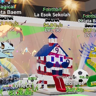 FOOTBALL LA ESOK SEKOLAH STEAL THE BRAINROT FORTNITE