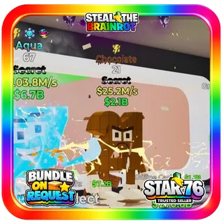 Chocolate 2 25.2M/s Steal The Brainrot Fortnite