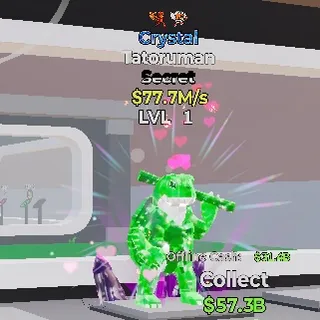CRYSTAL TATORUMAN 2 TRAIT STEAL THE BRAINROT FORTNITE