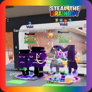 Fortnite Steal The Brainrot Void Garamaramadungdung + 21 Secret