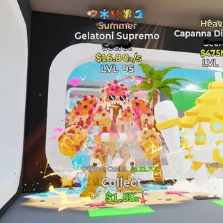Summer Gelatoni Supremo 16.8Qa/s Fortnite Steal the Brainrot