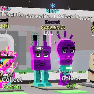 NEON SHTEKERITO EL BULBONITO STEAL THE BRAINROT FORTNITE