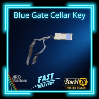 Blue Gate Cellar Key x2