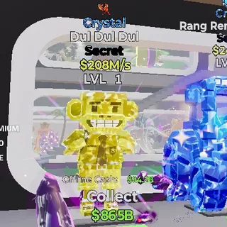 CRYSTAL DUL DUL DUL STEAL THE BRAINROT FORTNITE