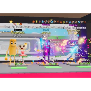 GALAXY TUNG TUNG TUNG SAHUR BALLERINA CAPPUCCINA BUNDLE STEAL THE BRAINROT FORTNITE