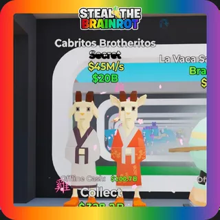 Fortnite Secret Cabritos Brotheritos 45M/s