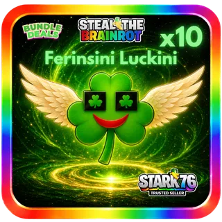 Ferinsini Luckini Fortnite Steal The Brainrot Bundle x10