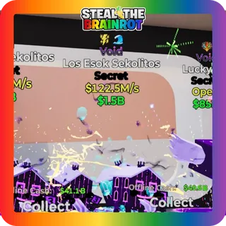 Fortnite Secret Void Los Esok Sekolitos 122.5M/s