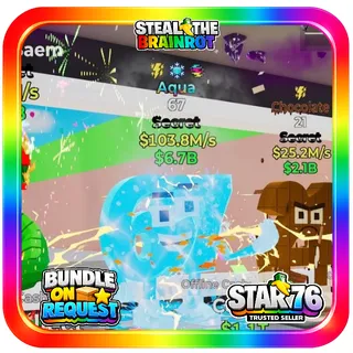 Aqua 67 103.8M/s Steal The Brainrot Fortnite