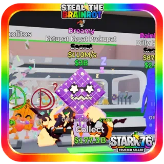 Dreamy Ketupat Kepat Prekupat 110M/s Steal The Brainrot