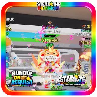 Carnival Dul Dul Dul 126M/s Steal The Brainrot Fortnite