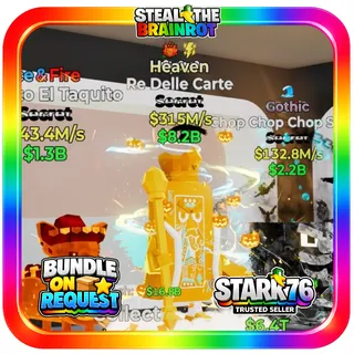 Heaven Re Delle Carte 315M/s Fortnite Steal The Brainrot