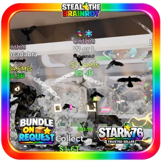 Gothic W or L 234M/s Fortnite Steal The Brainrot