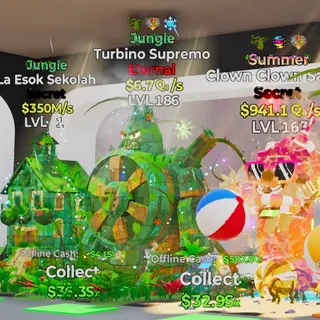 JUNGLE TURBINO SUPREMO 6.7QI/S LVL 186 FORTNITE STEAL THE BRAINROT