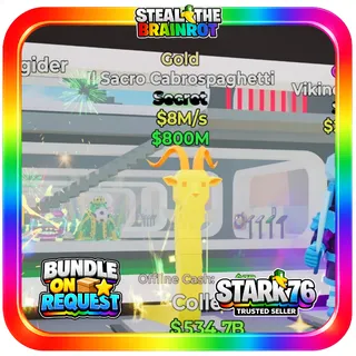 Gold Il Sacro Cabrospaghetti Fortnite Steal The Brainrot