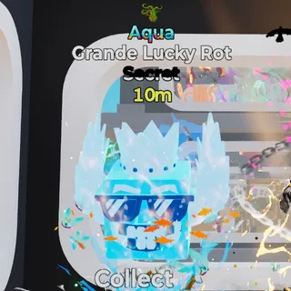 AQUA GRANDE LUCKY ROT 10m FORTNITE STEAL THE BRAINROT