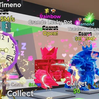 RAINBOW GRANDE LUCKY ROT FORTNITE STEAL THE BRAINROT