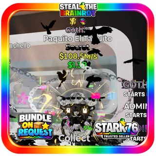 Gothic Perochello Lemonchello 264K/s Fortnite Steal The Brainrot
